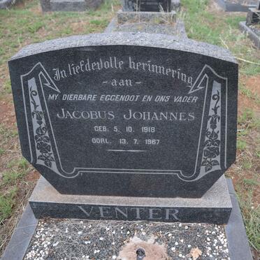 VENTER Jacobus Johannes 1918-1967