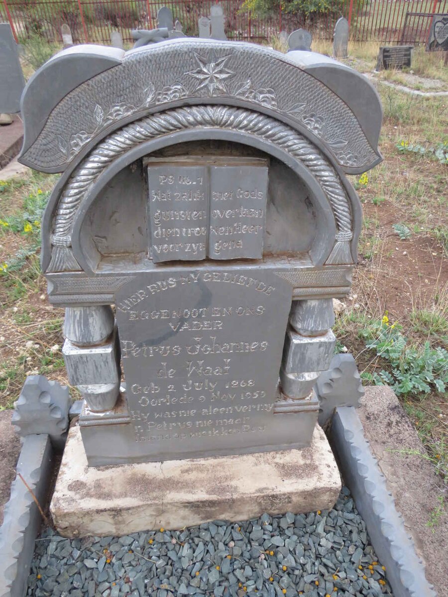 WAAL Petrus Johannes, de 1868-1950