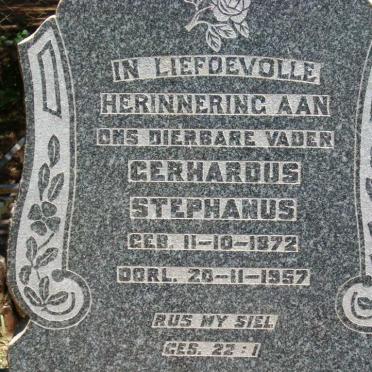 PIETERSE Gerhardus Stephanus 1872-1957