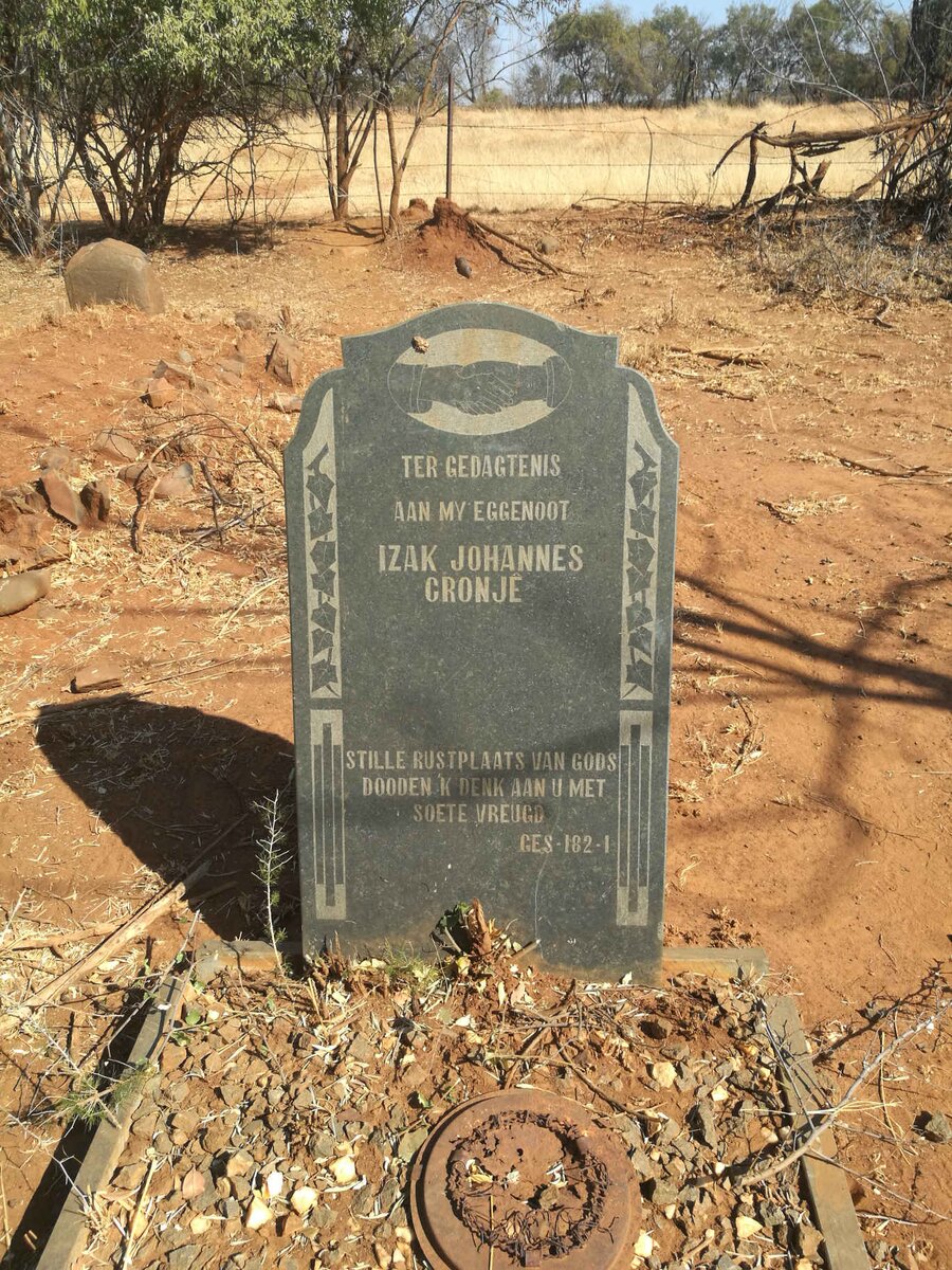 CRONJÊ Izak Johannes