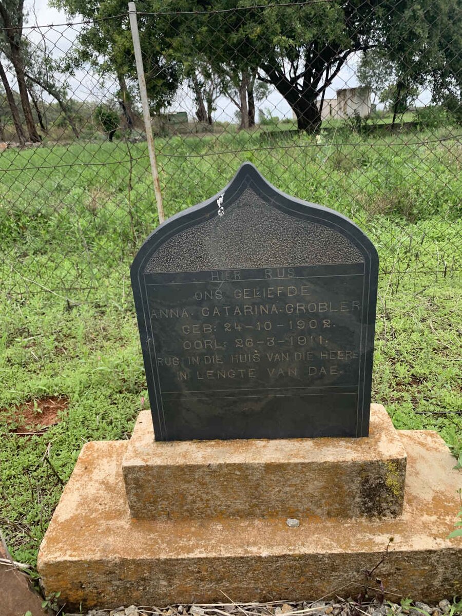 GROBLER Anna Catarina 1902-1911