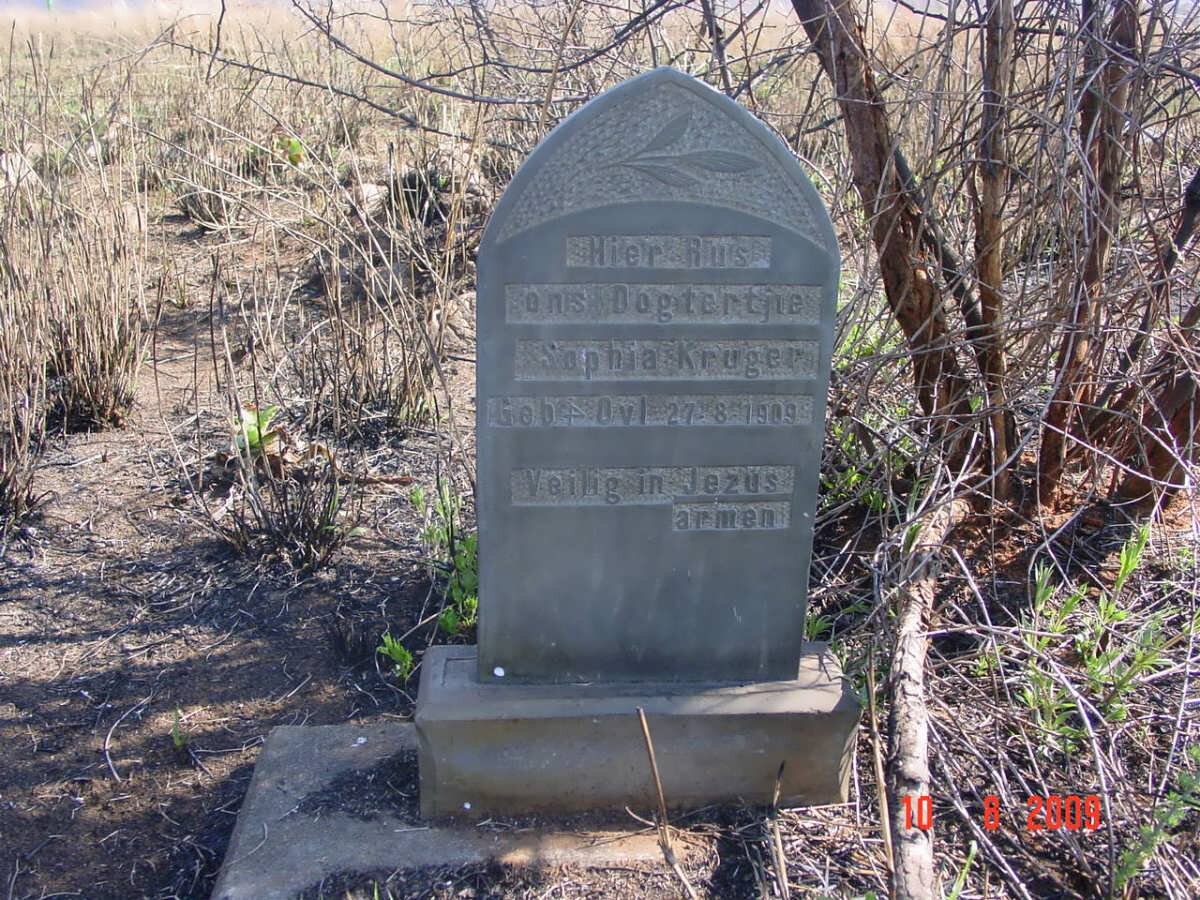 KRUGER Sophia 1909-1909