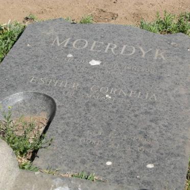 MOERDYK Esther Cornelia nee MALAN 1908-1981
