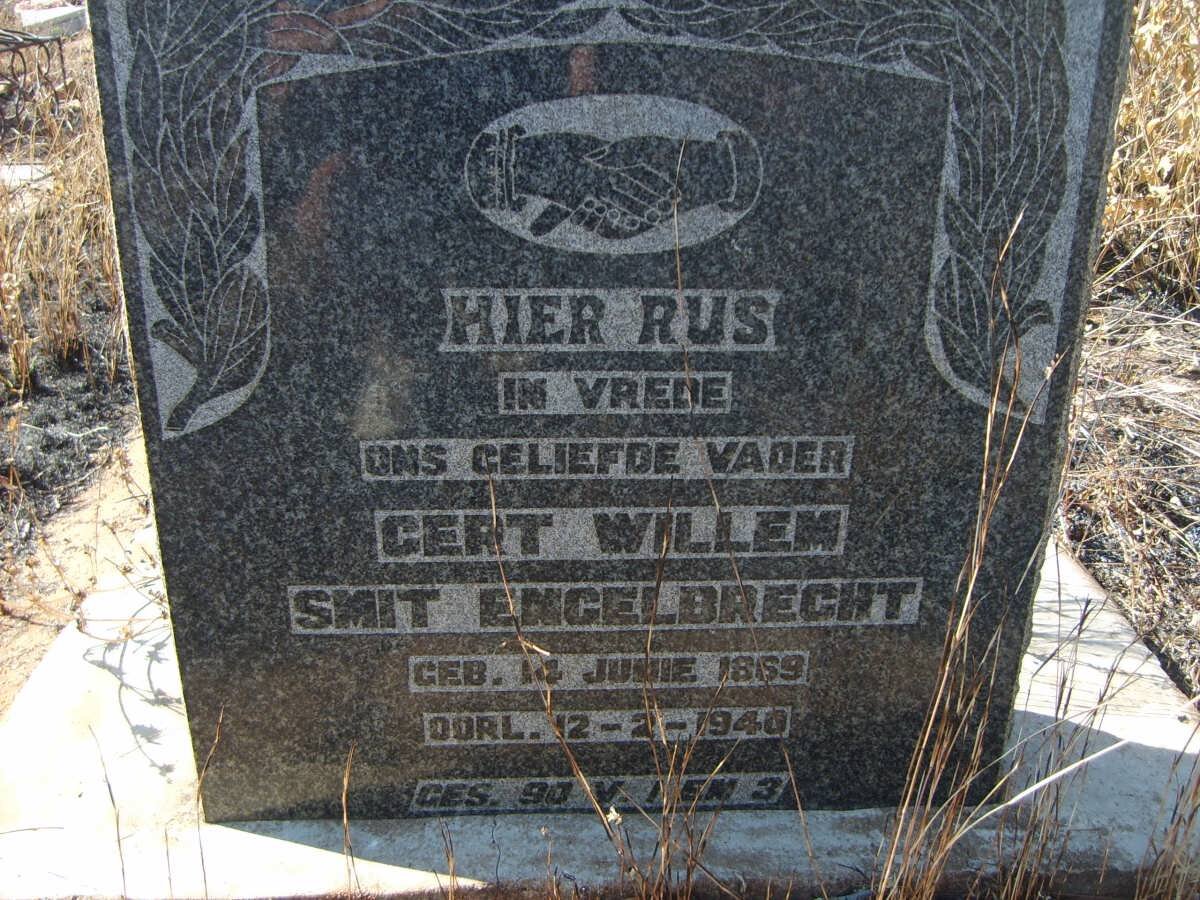 ENGELBRECHT Gert Willem Smit 1869-1940