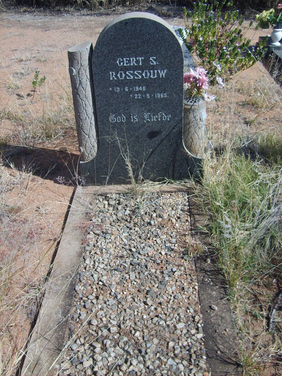 ROSSOUW Gert S. 1948-1965