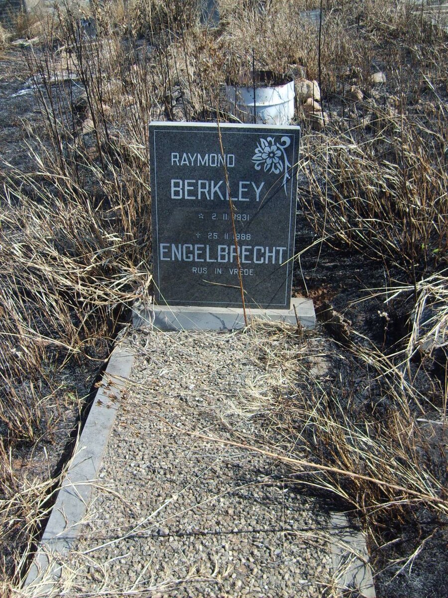 ENGELBRECHT Raymond Berkley 1931-1988