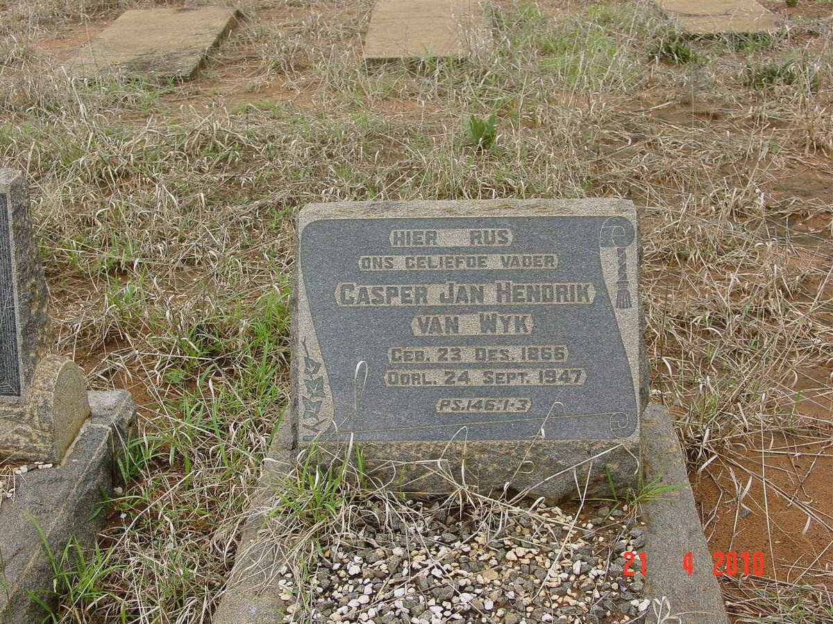 WYK Casper Jan Hendrik, van 1866-1947