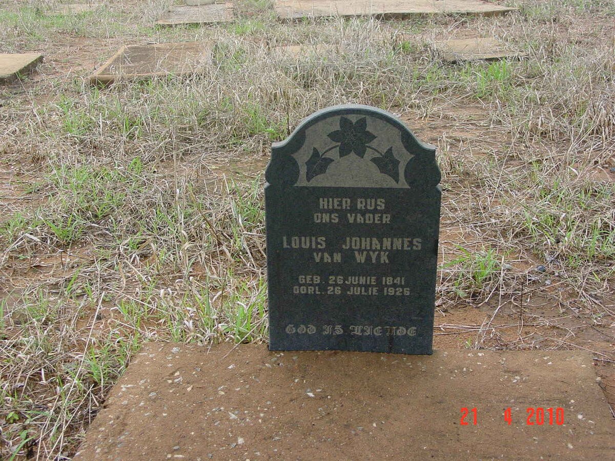 WYK Louis Johannes, van 1841-1926