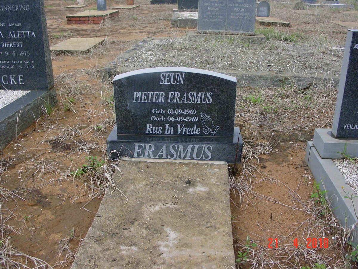 ERASMUS Pieter 1969-1969