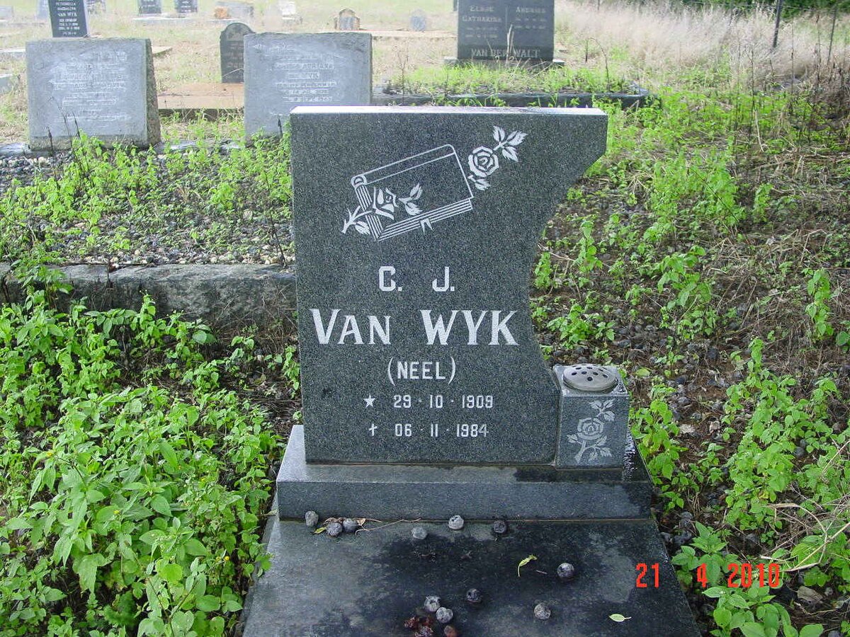 WYK C.J., van 1909-1984