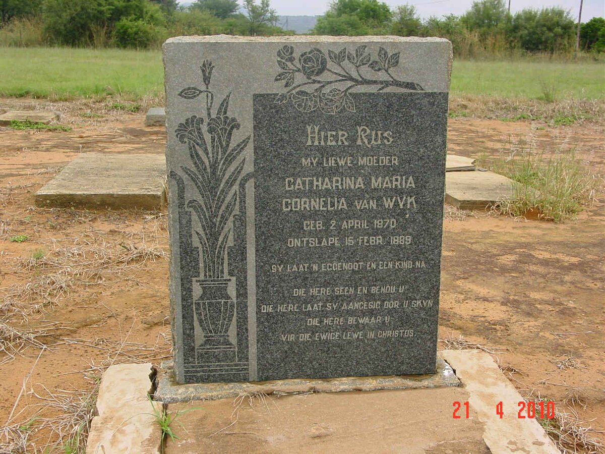 WYK Catharina Maria Cornelia, van 1870-1889