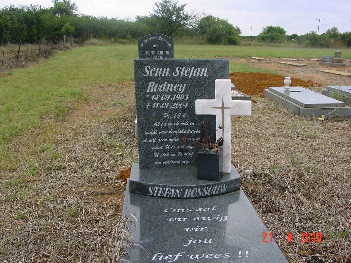 ROSSOUW Seun Stefan Rodney 1983-2004