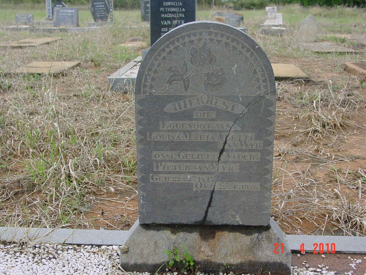 WYK Pieter, van 1845-1926