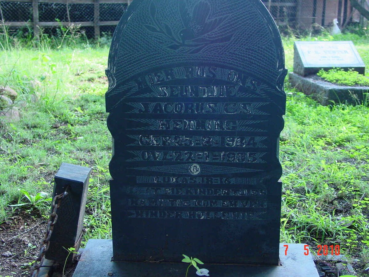 HENNING Jacobus C.S. 1934-1935