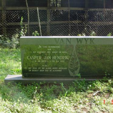 WYK Casper Jan Hendrik, van 1925-1992