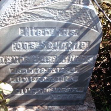 ROOS Ingunatius M. 1924-1924