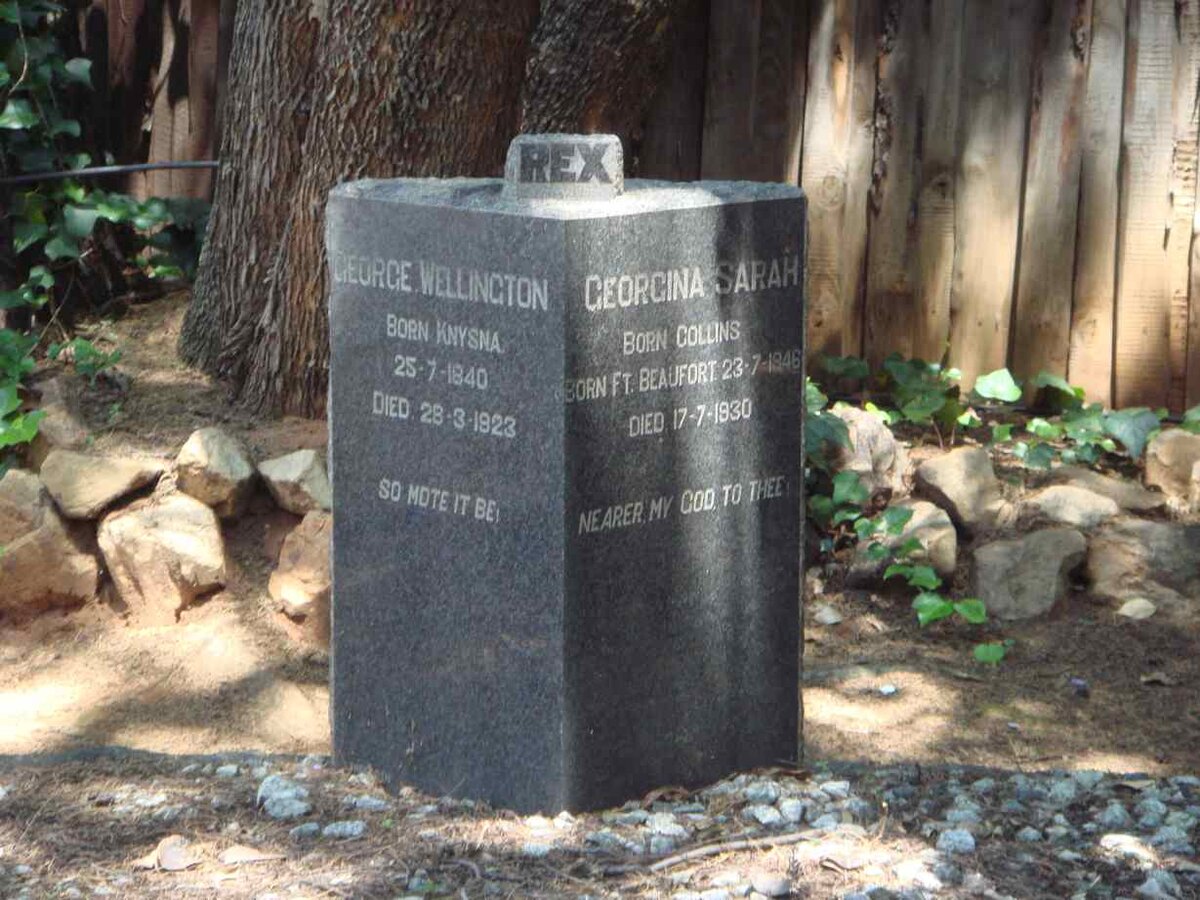 REX George Wellington 1840-1923 &amp; Georgina Sarah COLLINS 1846-1930