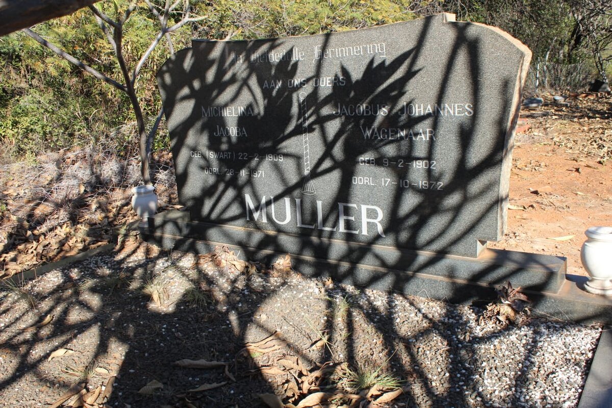 MULLER Jacobus Johannes Wagenaar 1902-1972 & Michielina Jacoba 1909-1971