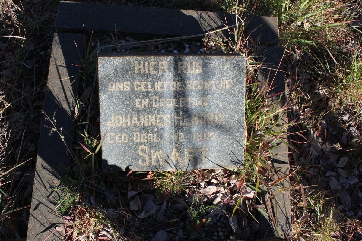 SWART Johannes Hendrik 1912-1912