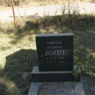 JORDT Isabella Hermina 1959-1959