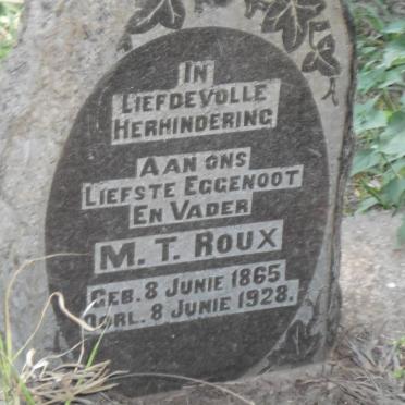 ROUX M.T. 1865-1928