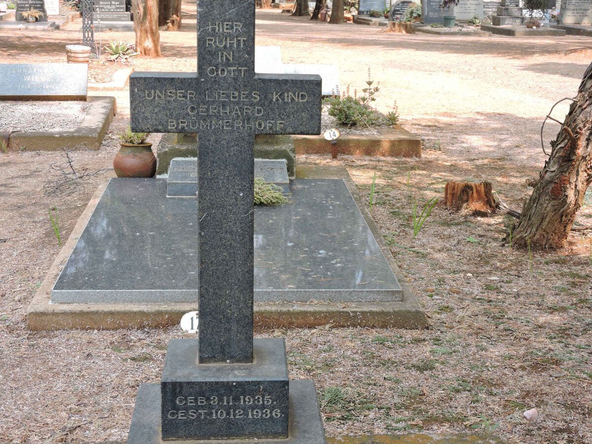 BRÜMMERHOFF Gerhard 1935-1936