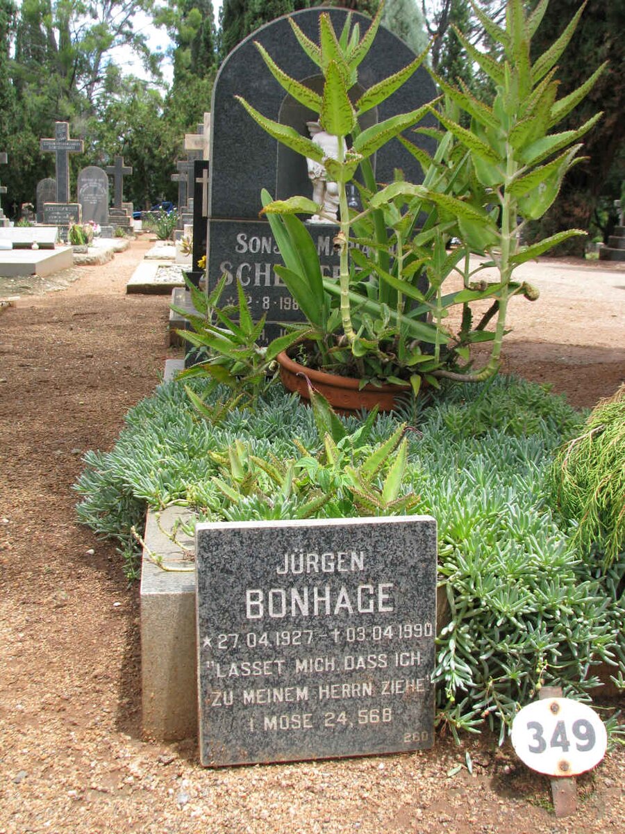 BONHAGE Jurgen 1927-1990