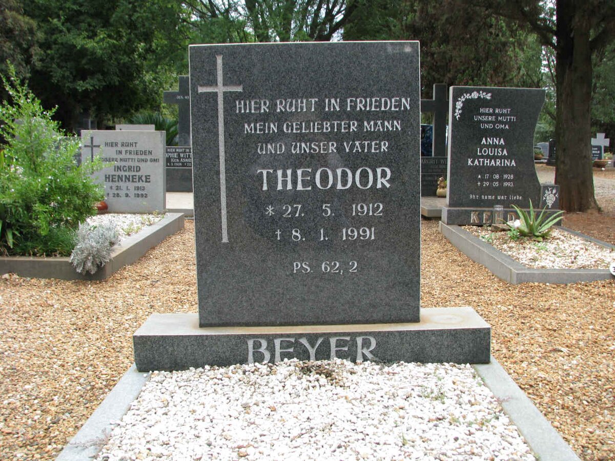 BEYER Theodor 1912-1991