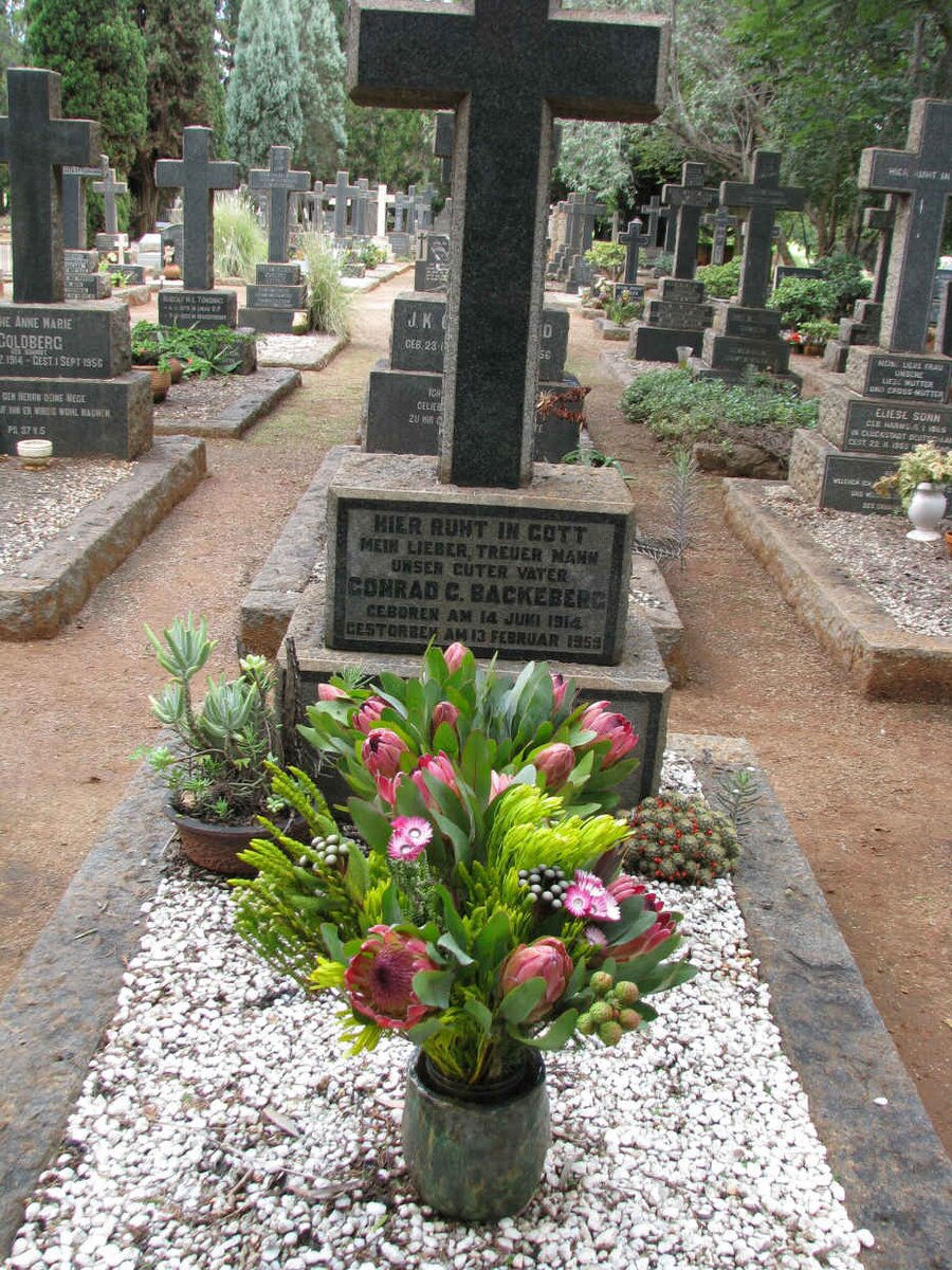 BACKEBERG Conrad C. 1914-1959