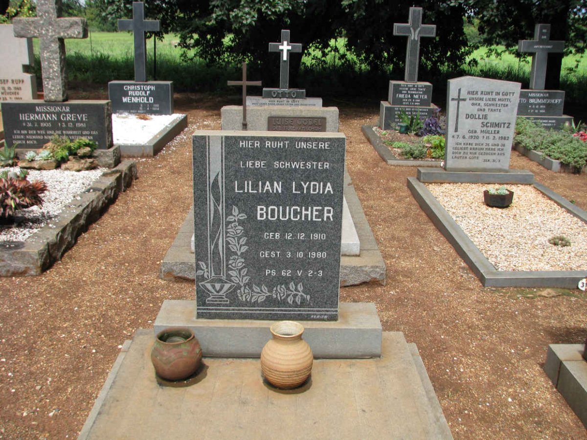 BOUCHER Lilian Lydia 1910-1980