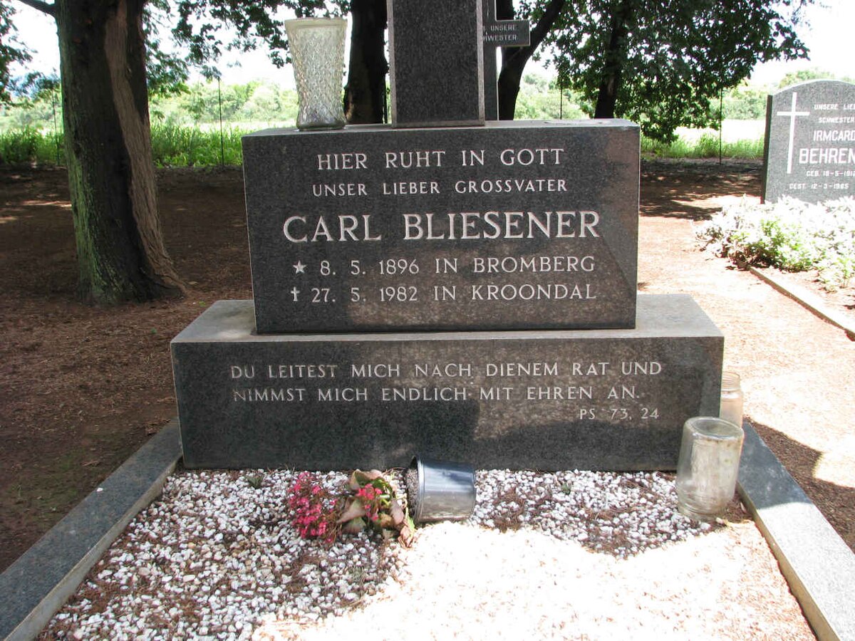 BLIESENER Carl 1896-1982