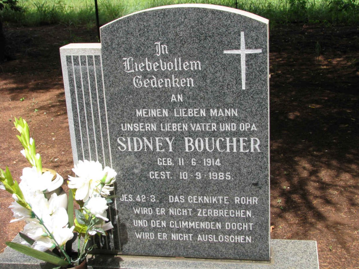 BOUCHER Sidney 1914-1985