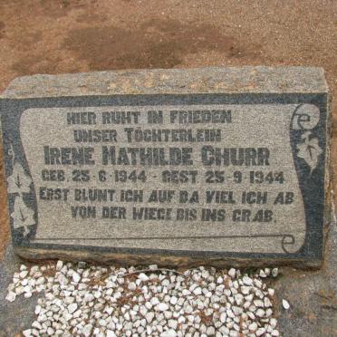 CHURR Irene Mathilde 1944-1944