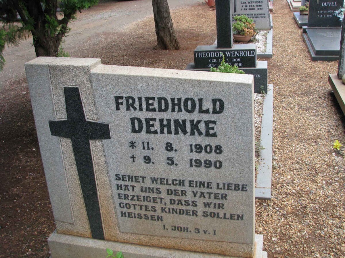 DEHNKE Friedhold 1908-1990