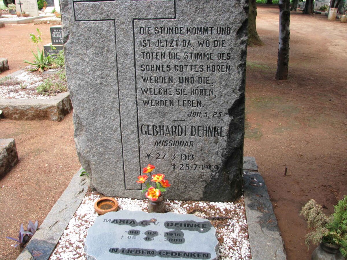 DEHNKE Gebhardt 1913-1969 &amp; Maria G.V. 1916-2009