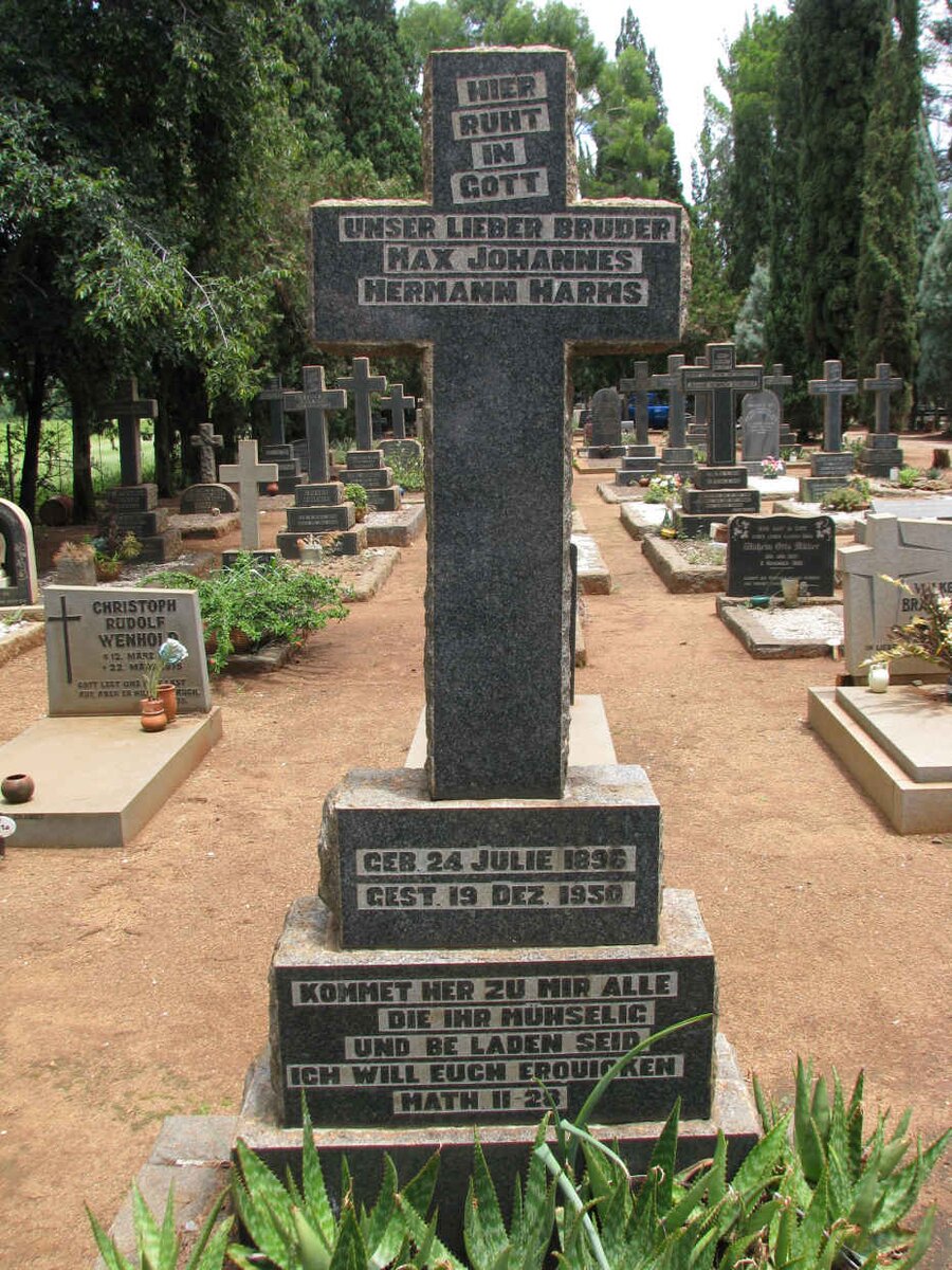 HARMS Max Johannes Hermann 1896-1950