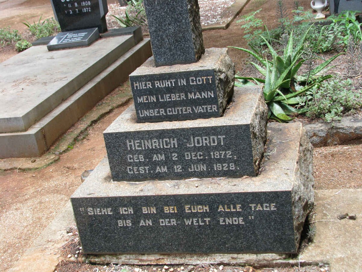 JORDT Heinrich 1872-1928