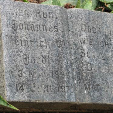 JORDT Johannes Heinrich W. 1898-1975