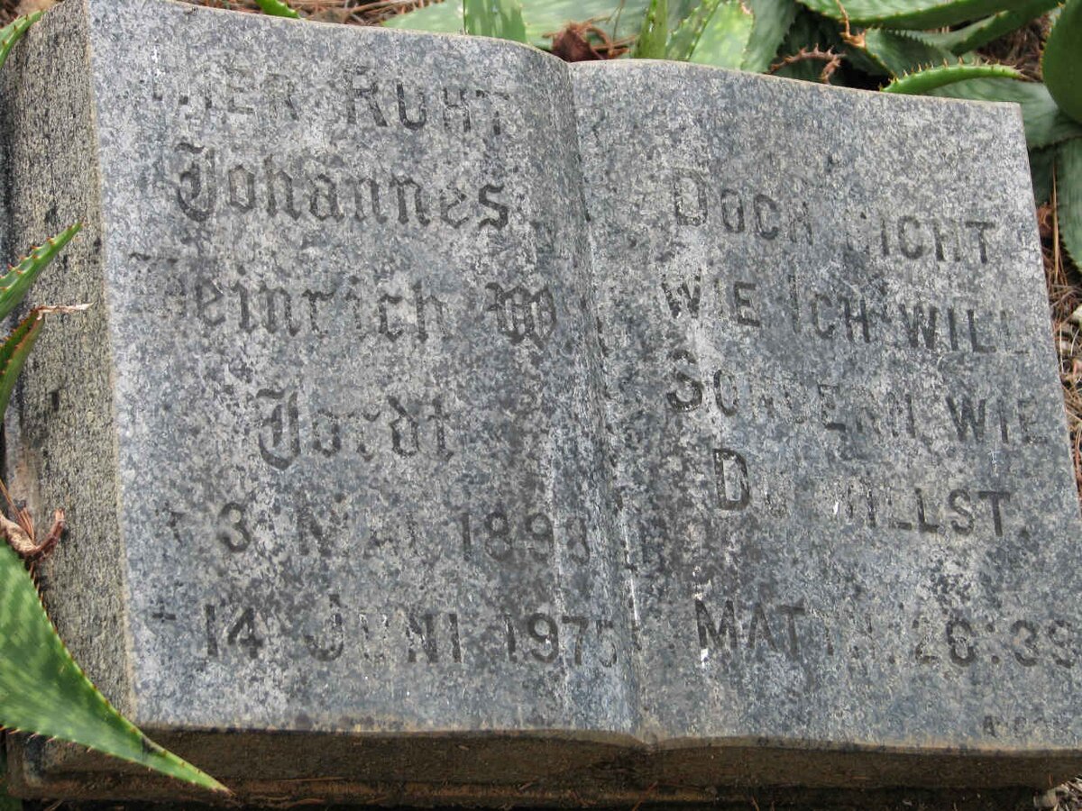 JORDT Johannes Heinrich W. 1898-1975