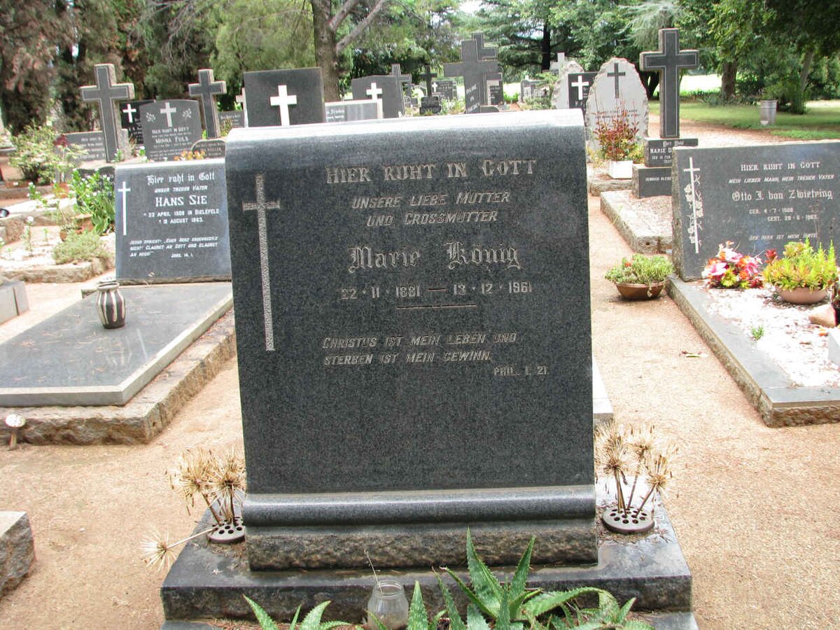 KONIG Marie 1881-1961