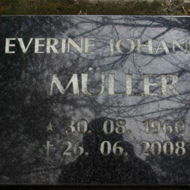 MÜLLER Everine Johanna 1960-2008