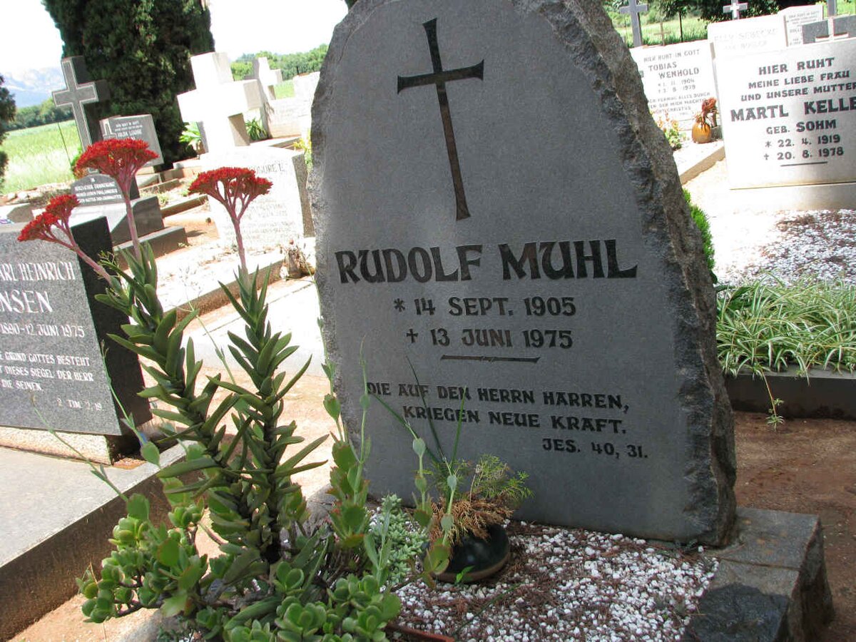 MUHL Rudolph 1905-1975