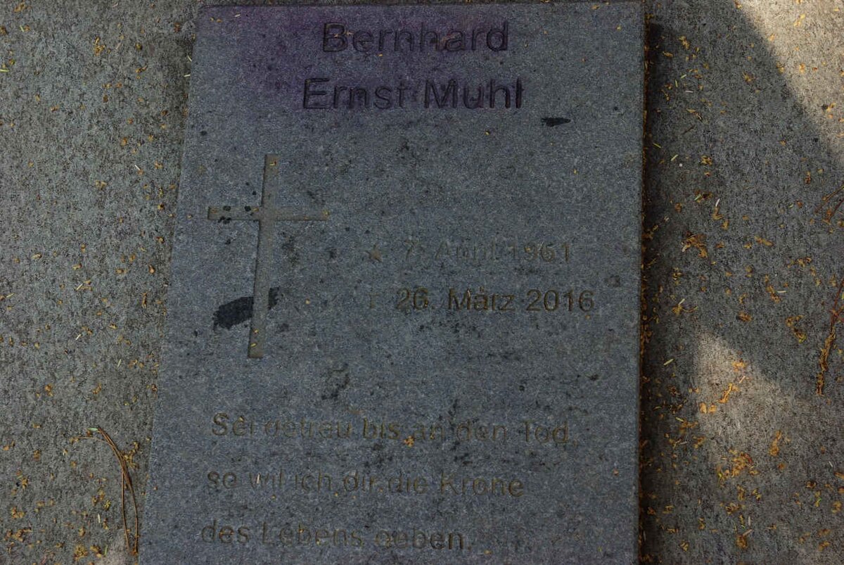 MUHL Bernard Ernst 1961-2016