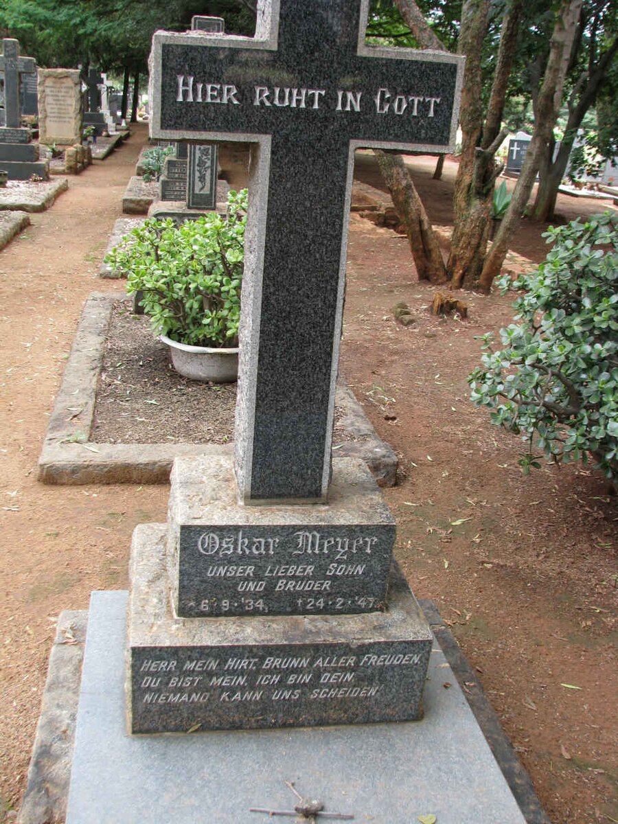 MEYER Oskar 1934-1947