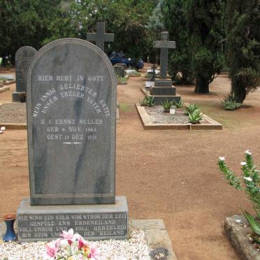 MULLER H.C. Ernst 1854-1931