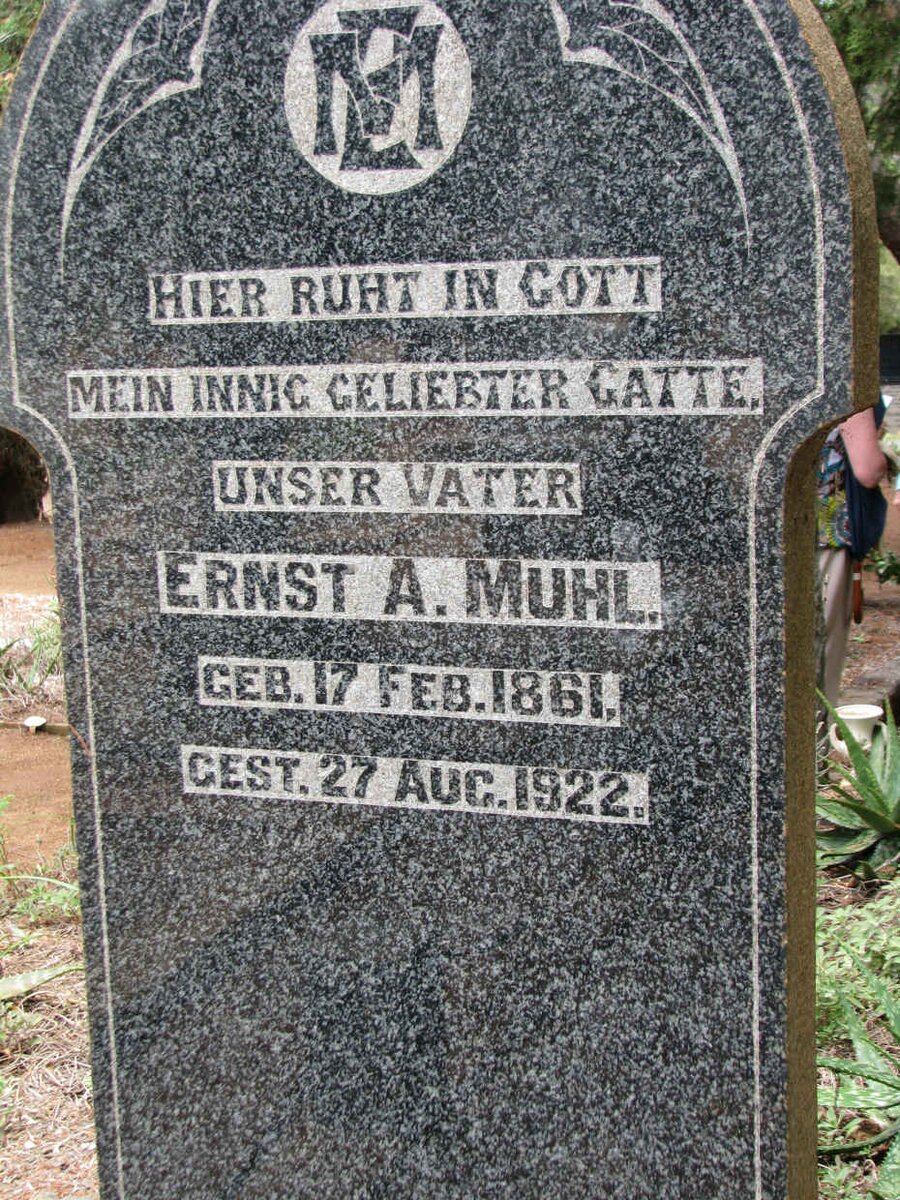 MUHL Ernst A. 1861-1922