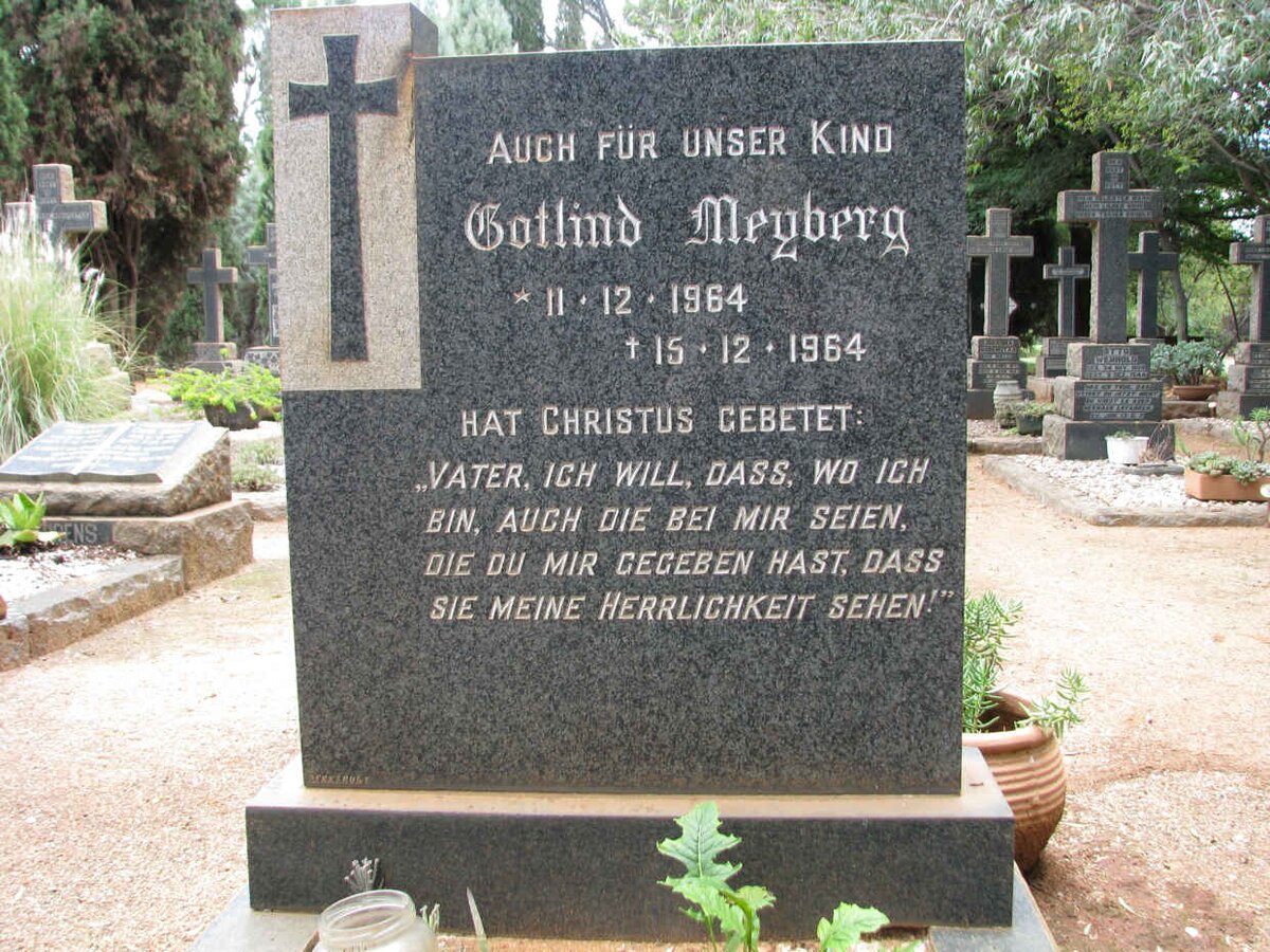 MEYBERG Gotlind 1964-1964
