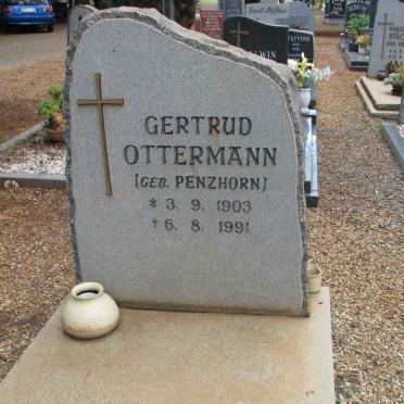 OTTERMANN Gertrud nee PENZHORN 1903-1991