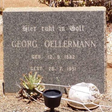 OELLERMANN Georg 1882-1951