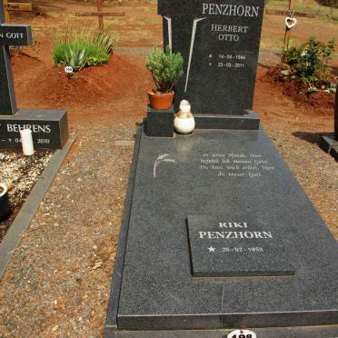 PENZHORN Herbert Otto 1944-2011 &amp; Riki 1953-